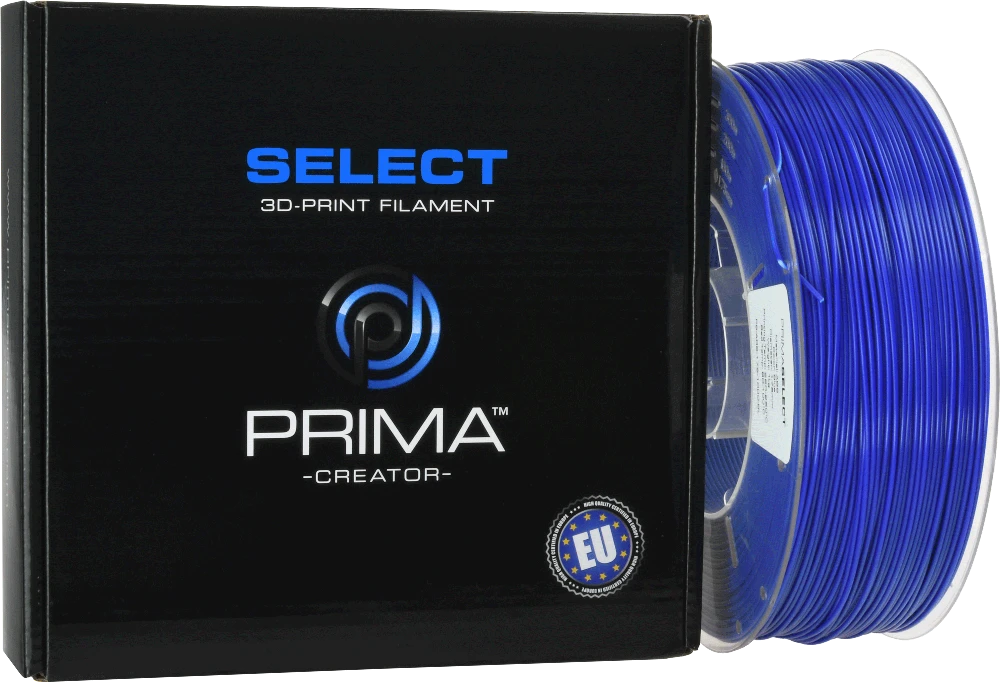 PrimaCreator ABS 1.75 mm mėlynas 1kg filamentas ritėje