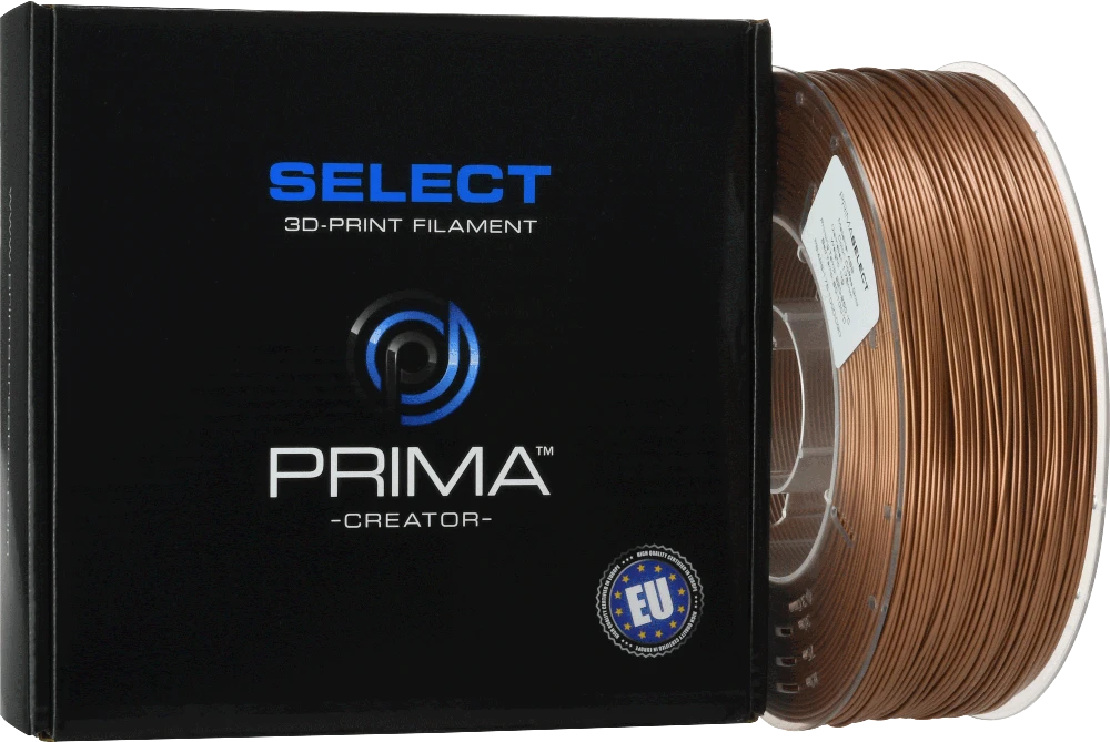 PrimaCreator PrimaSelect ABS Metal-Shine 1.75mm 1kg - Coffee Gold