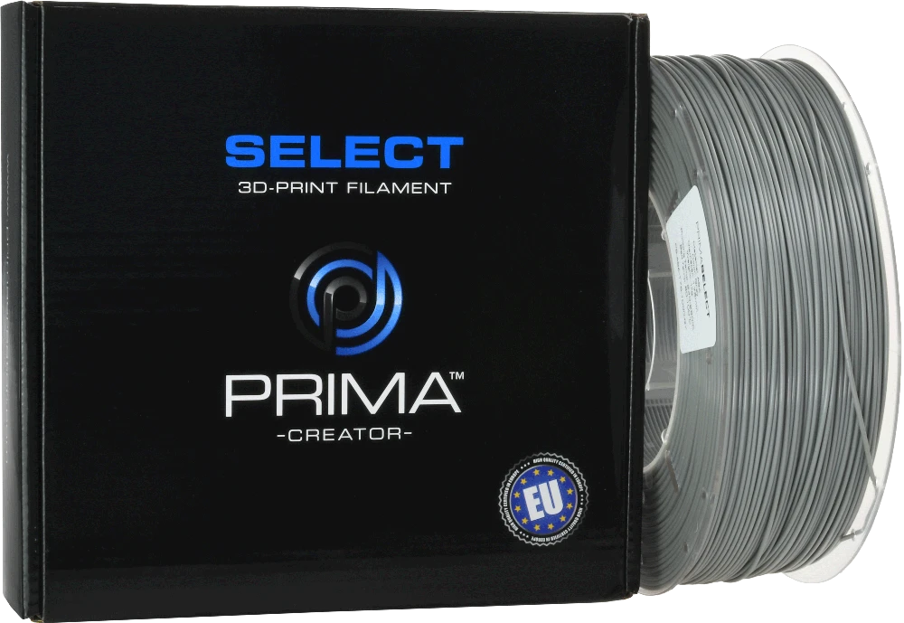 PrimaCreator PrimaSelect ASA plastikas 1.75mm 1kg - Baltas