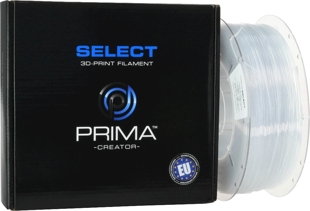 PrimaCreator PrimaSelect PC 1.75 mm 1kg - Clear Baltas