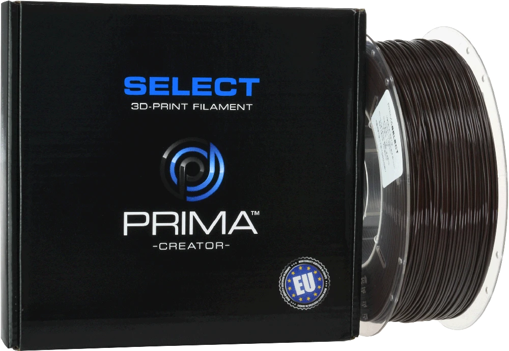 PrimaCreator PrimaSelect PETG plastikas 1.75mm 1kg - Pilkas Mėlyna