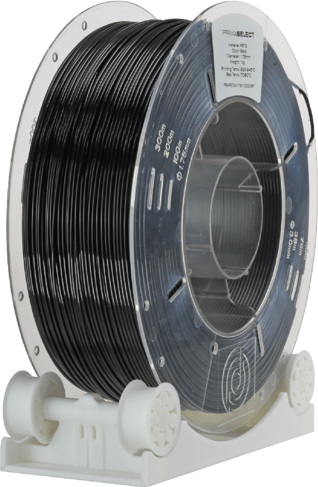 PrimaCreator PrimaSelect PETG 1.75 mm 1kg - Juodas