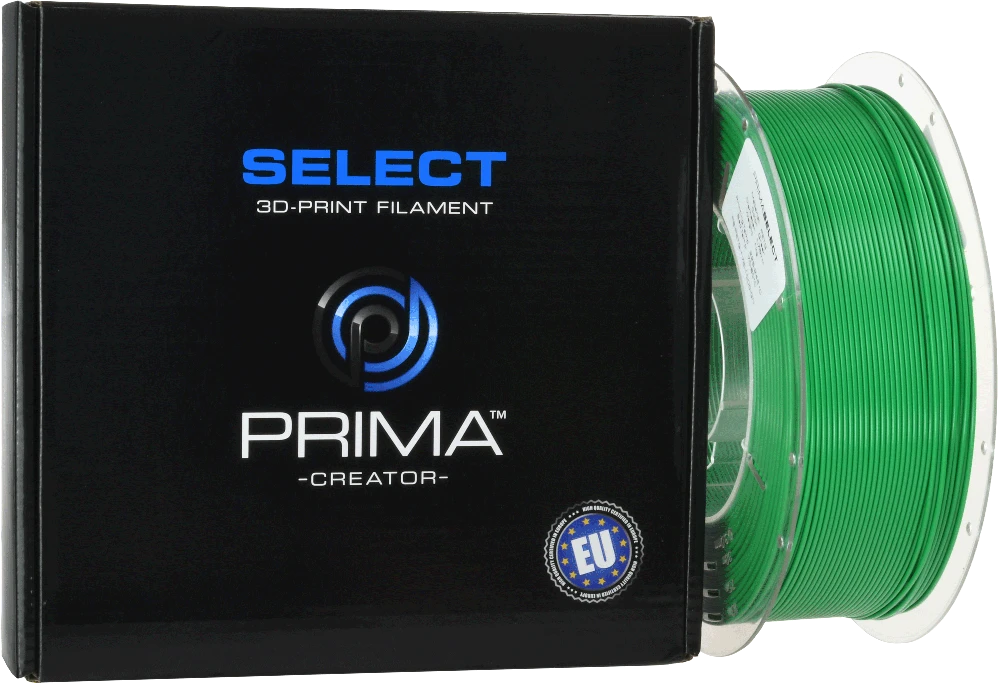 PrimaCreator PrimaSelect PETG plastikas 1.75mm 1kg - Pilkas Mėlyna