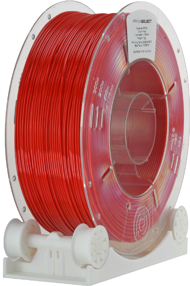 PrimaCreator PrimaSelect PETG 1.75 mm 1kg - Raudona
