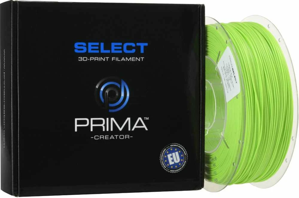 PrimaCreator PrimaSelect PLA 1.75mm 1kg - Geltona Žalias