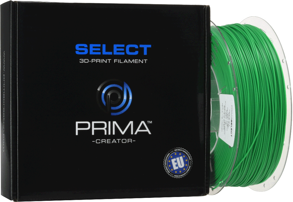 PrimaCreator PrimaSelect PLA 1.75 mm 1kg - Žalias