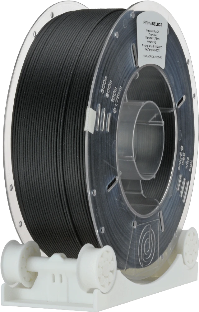 PrimaSelect PLA-CF juodas siūlas 1.75 mm ritė
