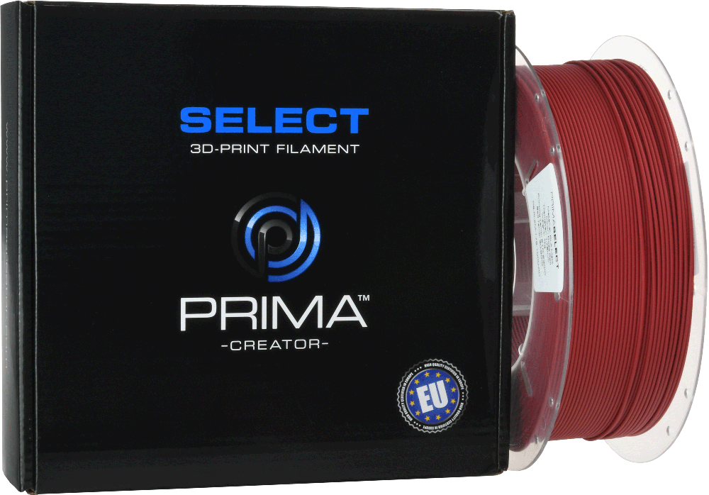 PrimaCreator PrimaSelect PLA Matt 1.75 mm 1kg - Rose Raudona