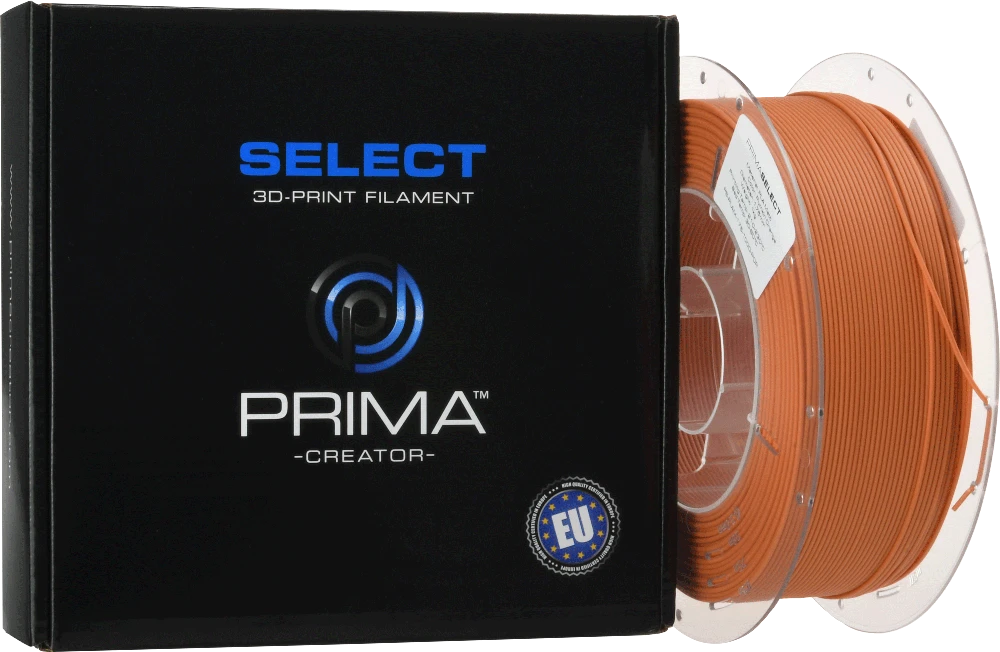 PrimaCreator PrimaSelect PLA Matt Pumpkin Oranžinis 1.75mm 1kg