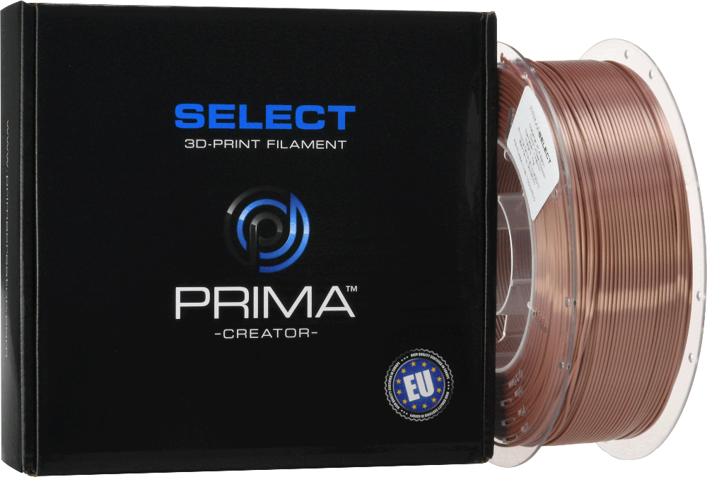 PrimaCreator PrimaSelect PLA Satin 1.75 mm 1kg - Pearl Baltas
