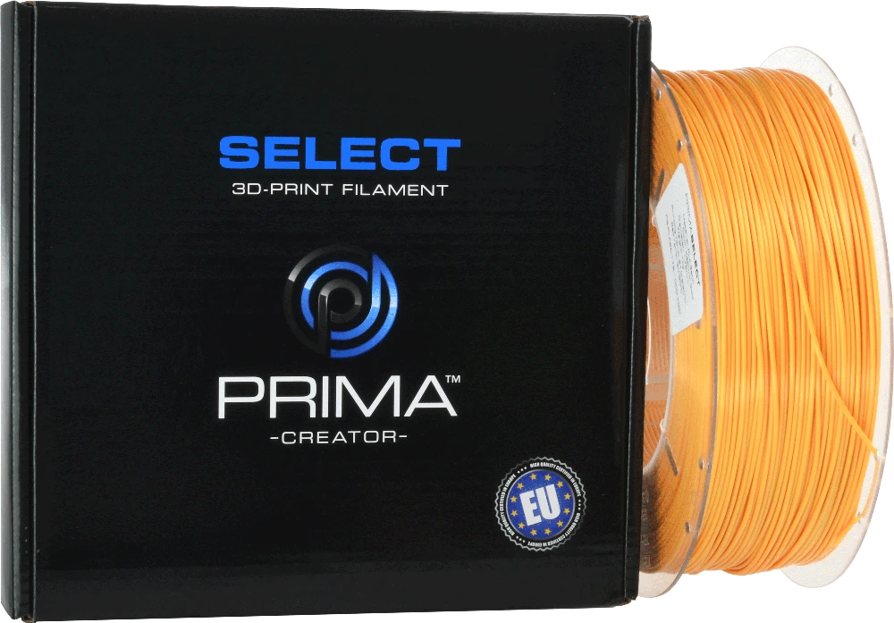 PrimaCreator PrimaSelect PLA Satin 1.75 mm 1kg - Soft Juodas