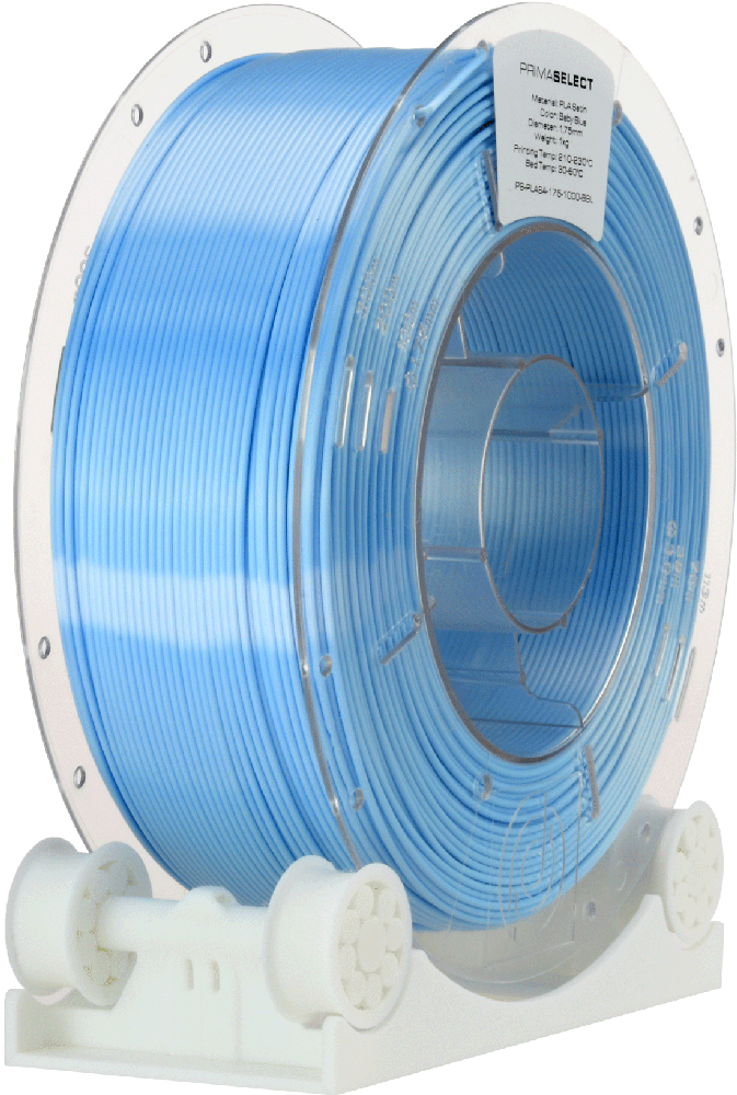 PrimaCreator PrimaSelect PLA Satin 1.75 mm 1kg - Pearl Baltas
