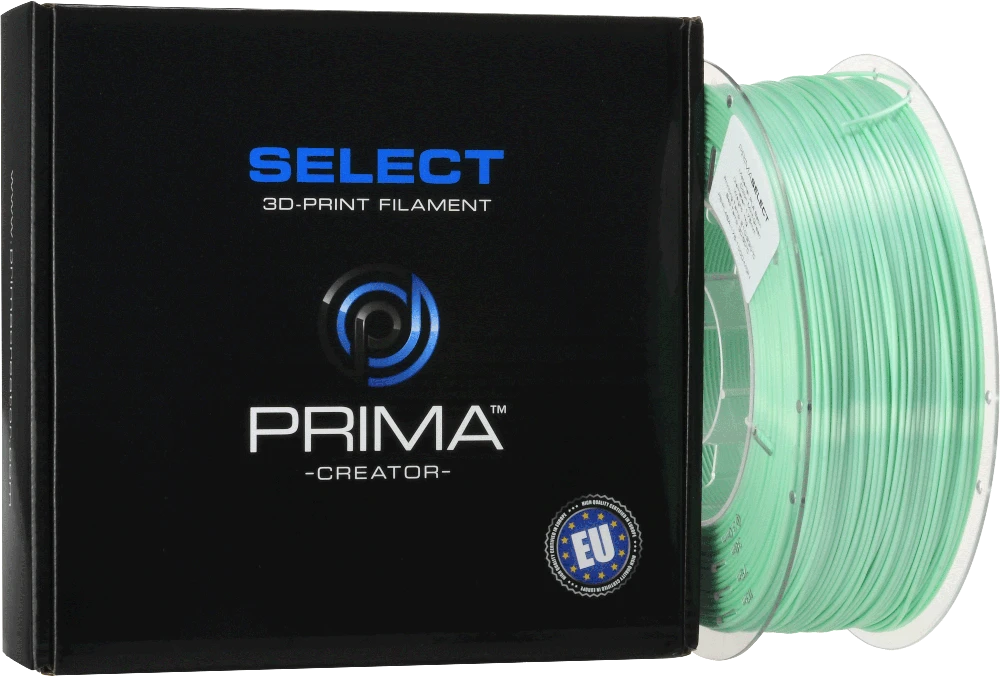 PrimaCreator PrimaSelect PLA Satin Mint Žalias 1.75mm 1kg