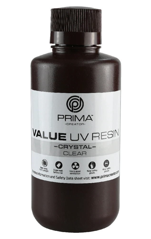 PrimaCreator Value Crystal UV derva - 500ml - Skaidri