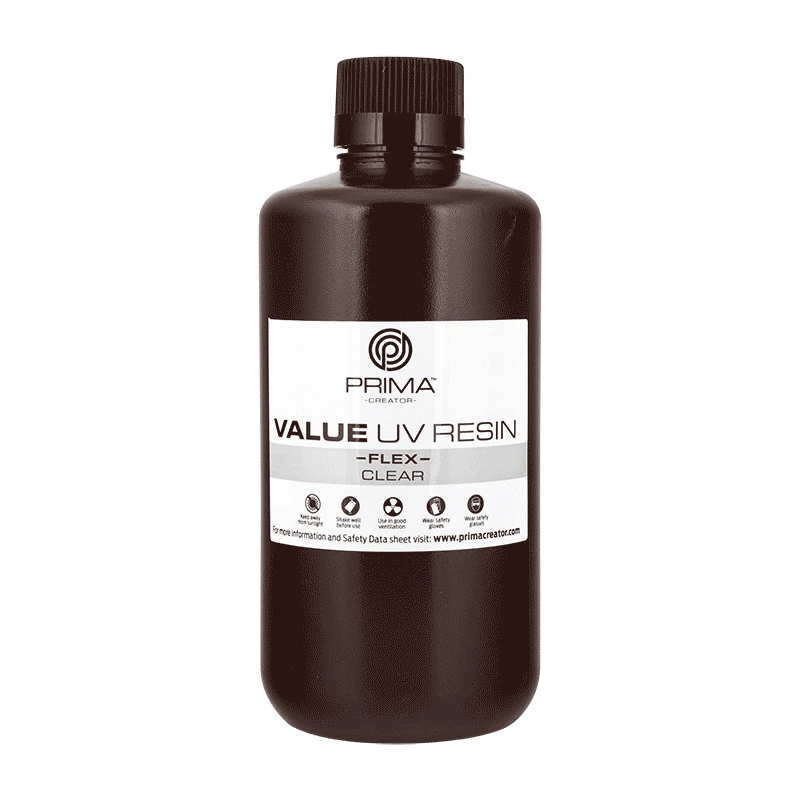 Lanksti skaidri UV derva 1000ml butelis