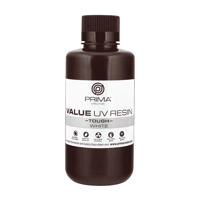PrimaCreator Tough UV derva, tamsus 500ml buteliukas