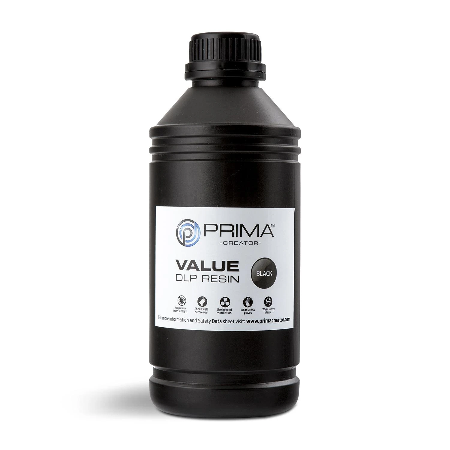 PrimaCreator Value UV derva - juoda pakuotė 1000ml
