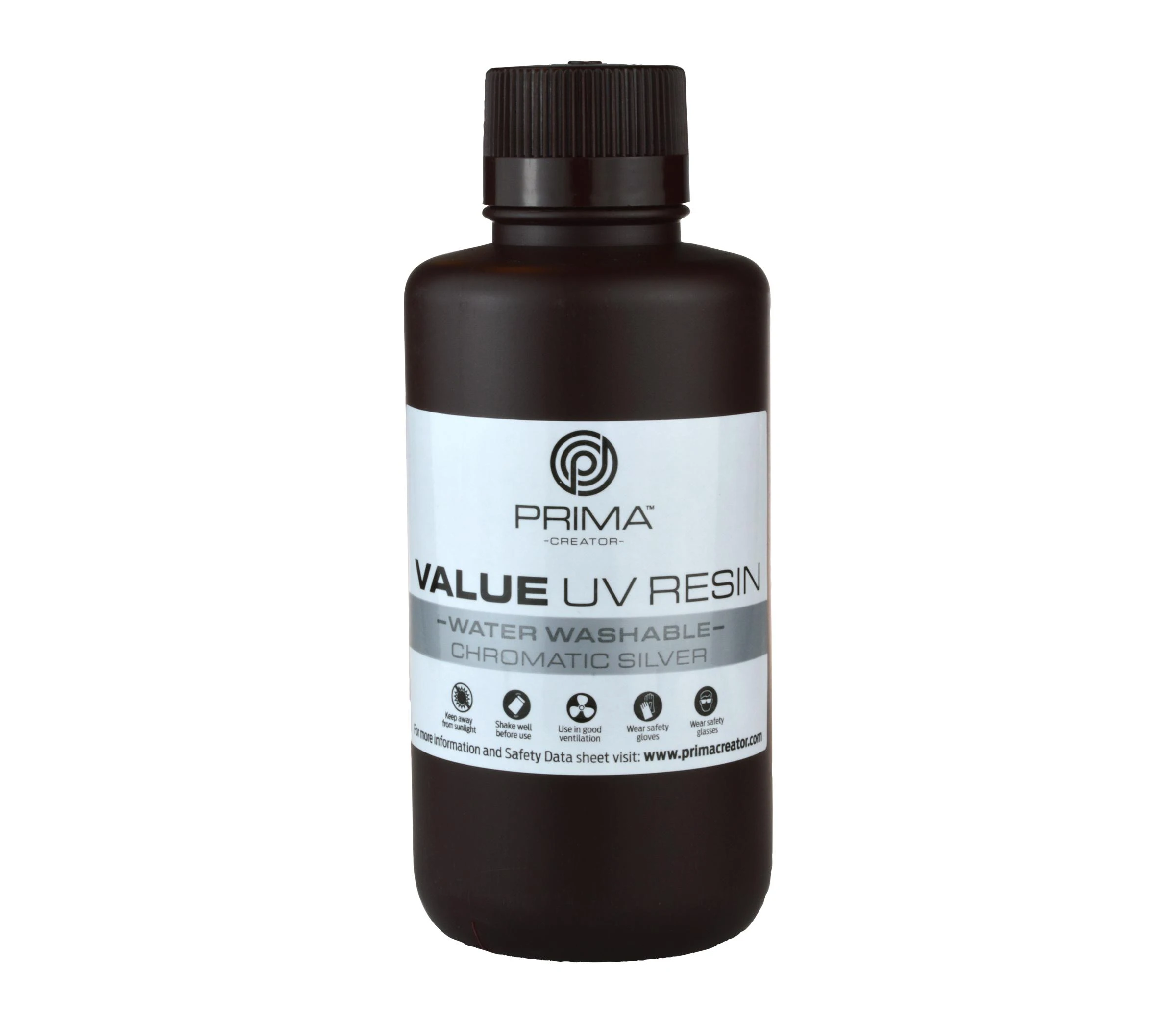 PrimaCreator UV derva 500ml Chromatic Silver