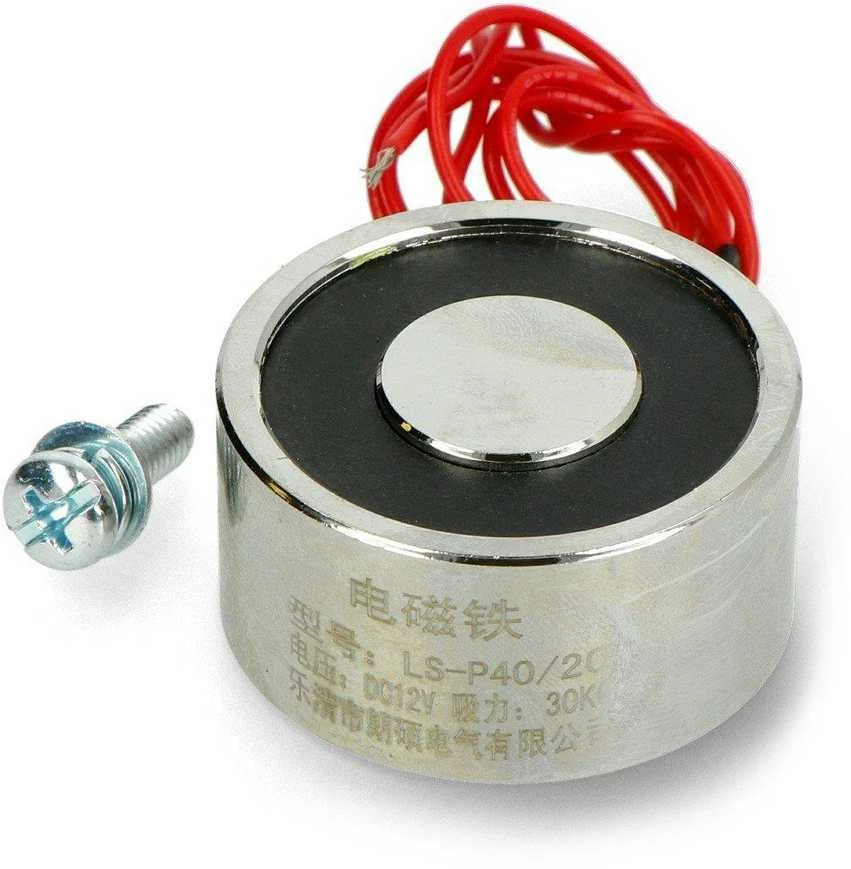 Oem Pritraukiantis elektromagnetas 12V 3.5W 30kgf