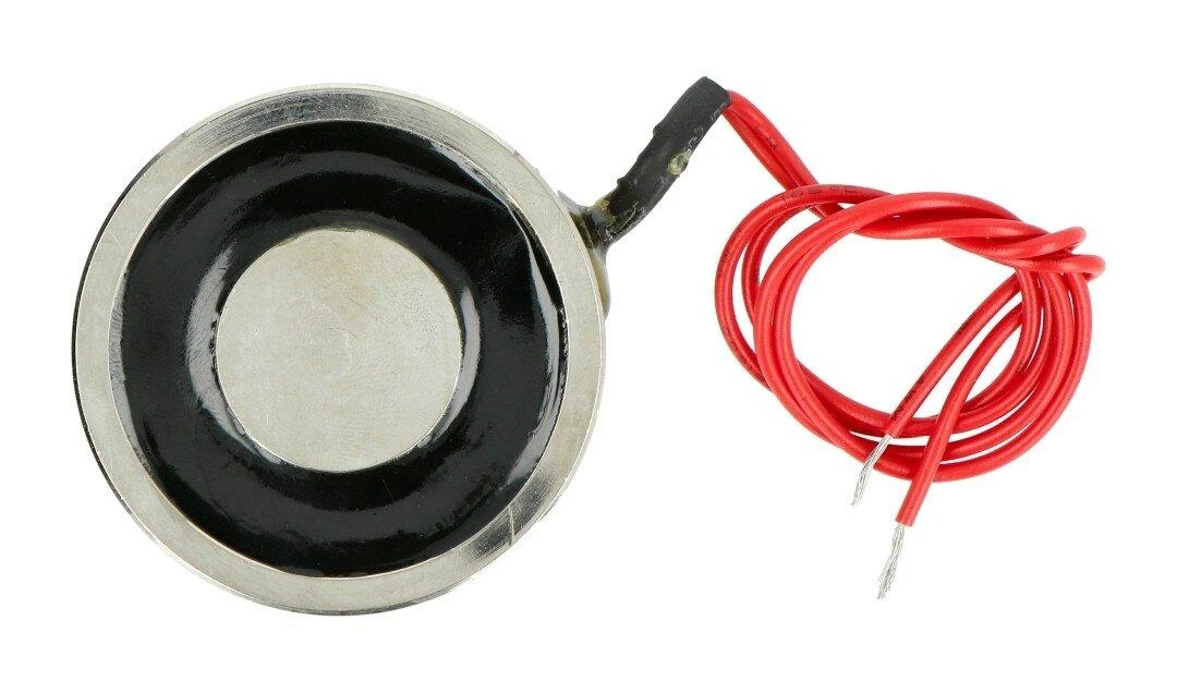 12V elektromagnetas su kontaktais