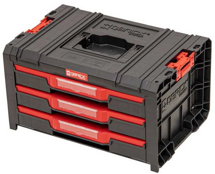 Qbrick System įrankių dėžė su 3 stalčiais PRO 2.0 Expert