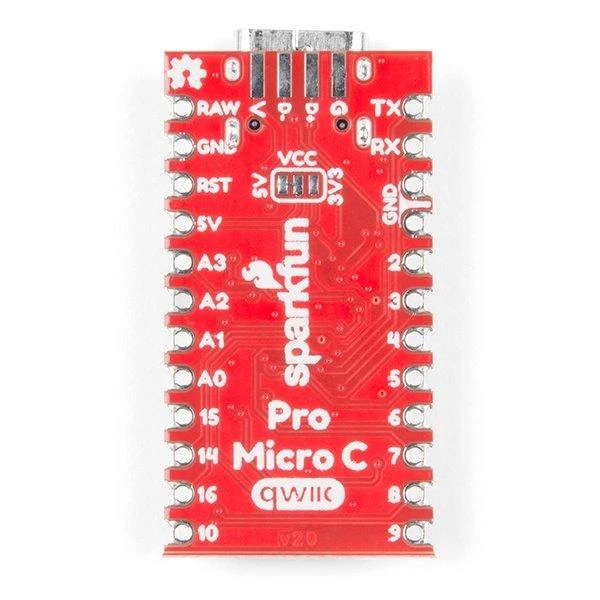 Pro Micro plokštė su USB-C jungtimi