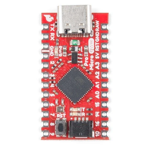 Pro Micro mikrovaldiklis su USB-C jungtimi