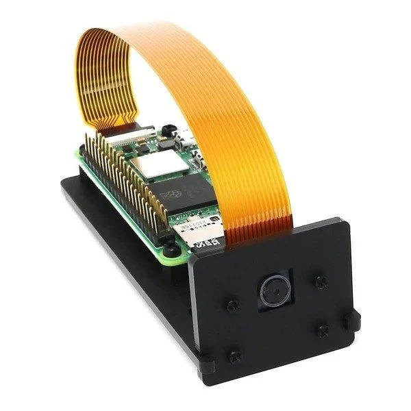 Pro mini kameros laikiklis - laikiklis oficialiai kamerai ir Raspberry Pi Zero - PiHut TPH-069