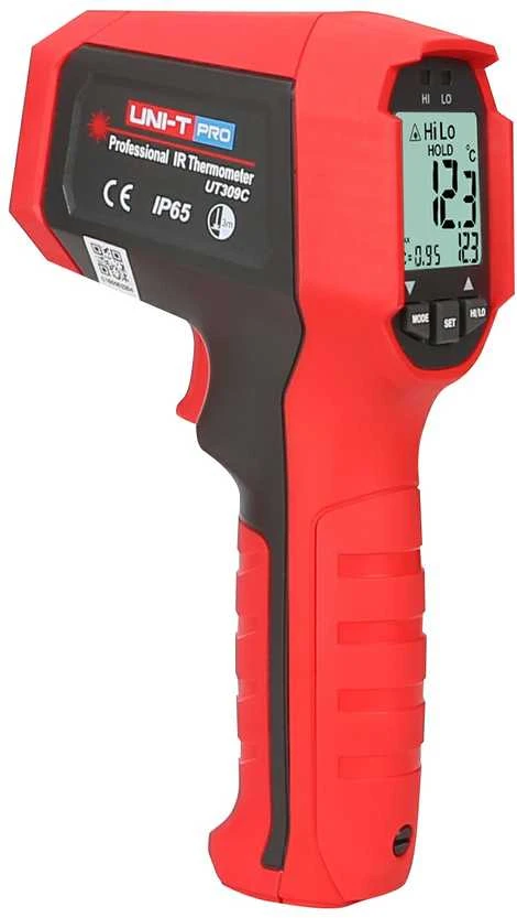 Profesionalus infraraudonųjų spindulių termometras -32°C iki 650°C UT309C UNI-T