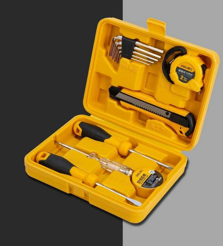Profesionalus įrankių rinkinys Deli Tools EDL10011J - 11 vnt