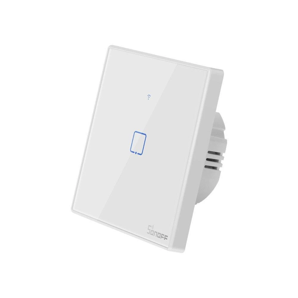 Išmanusis jungiklis WiFi + RF 433 Sonoff T2 EU TX - 1 kanalas