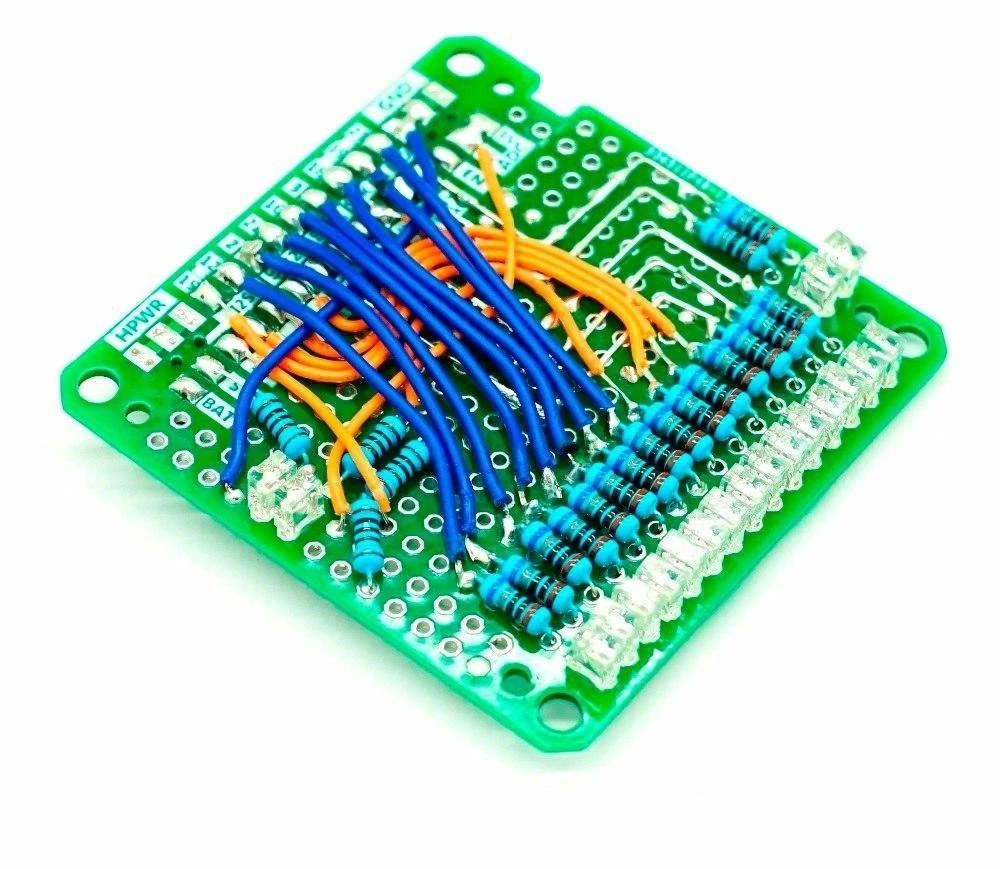 PROTO Board - DIY prototipų kūrimo plokštė su 260 skylių - skirta M5Stack kūrimo moduliams