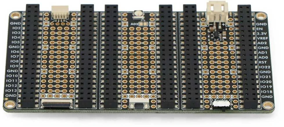Green Cell Proto Tripler PiCowbell – Raspberry Pi Pico/PicoW prototipas – STEMMA QT/Qwiic – Adafruit 5967