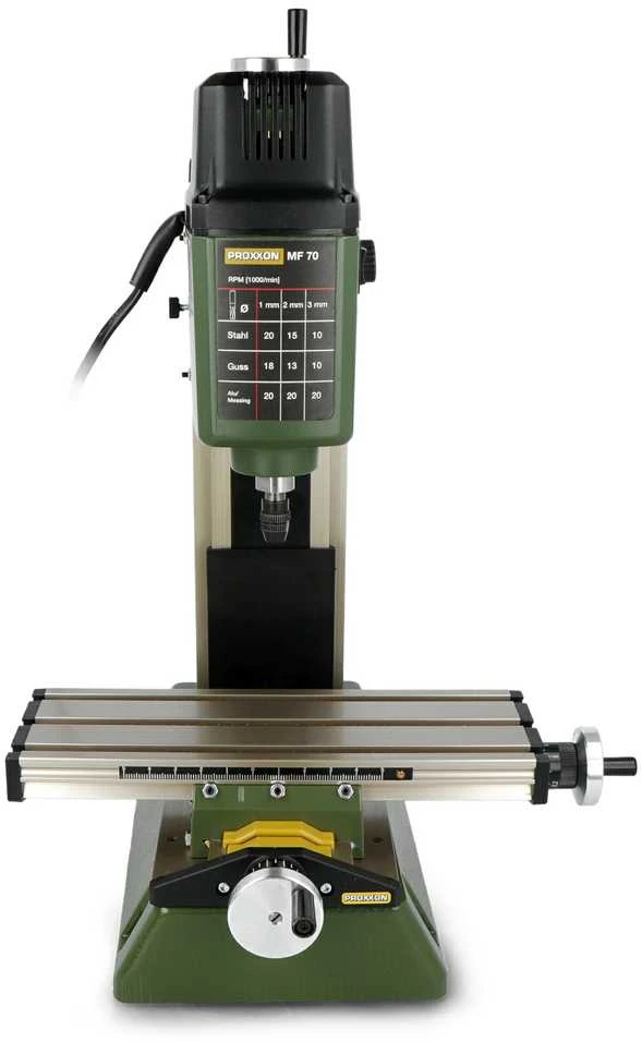 Metalo frezavimo staklės PROXXON MF 70