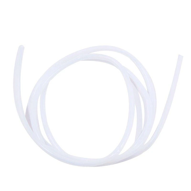 PTFE teflono vamzdelis 1.75mm gijai, baltas, susuktas