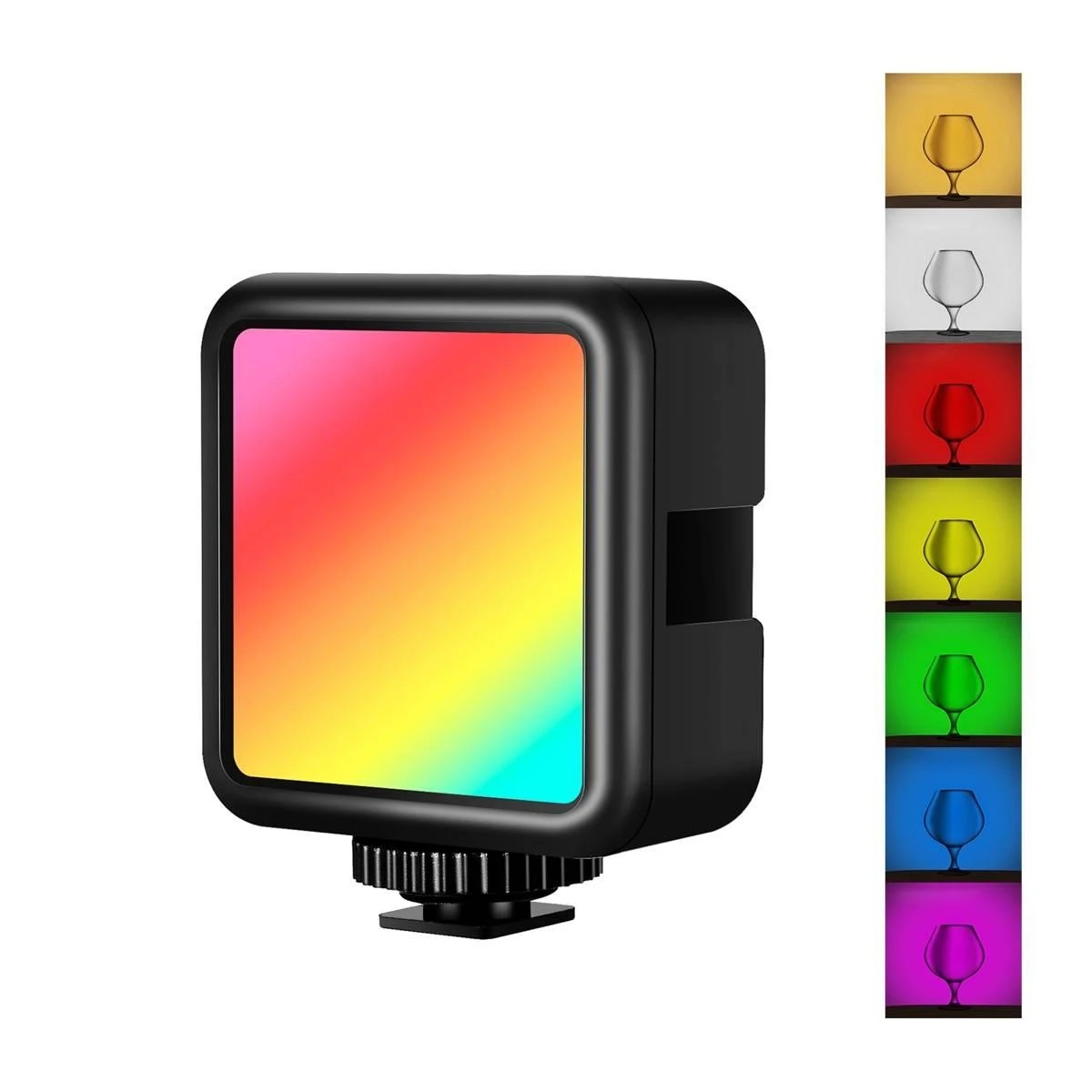 Puluz LED RGB lempa kamerai