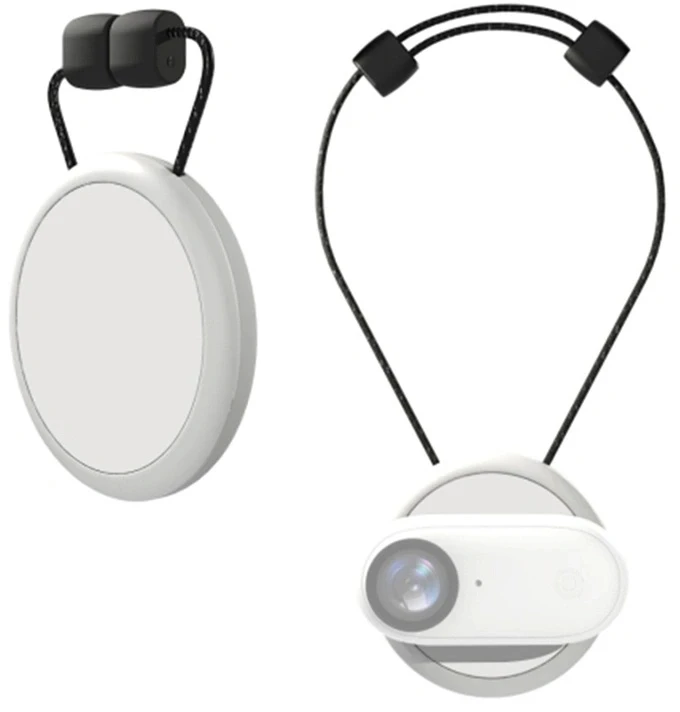 Puluz magnetinis laikiklis, skirtas Insta360 GO 3/GO 3S (baltas)