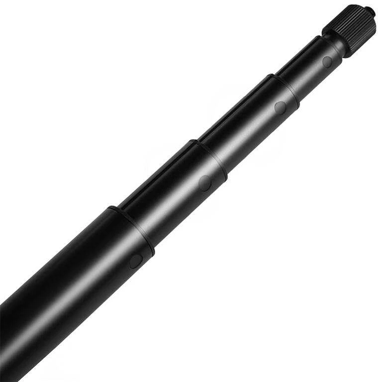 PULUZ metalinis asmenukių laikiklis 2m, skirtas Insta360 One RS/X2/X3 kamerai (juodas)
