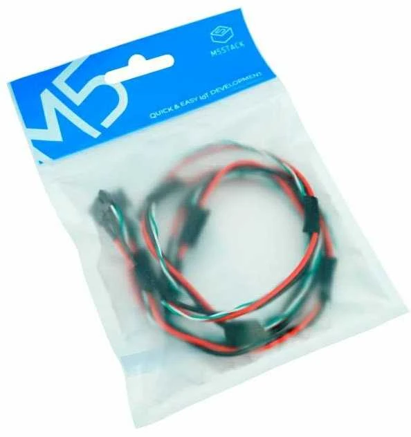 PwrCAN Cable - CAN ryšio kabelis XT30(2+2)-F - skirtas PwrCAN 13.2 moduliui - 50cm - 2vnt, - M5Stack A146-B