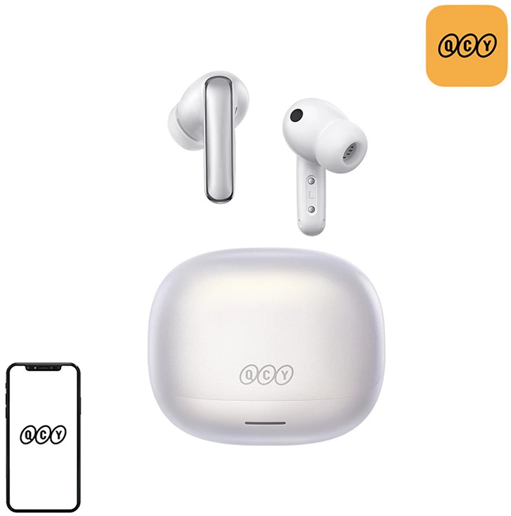 QCY Melobuds N65 belaidės ausinės (baltos)