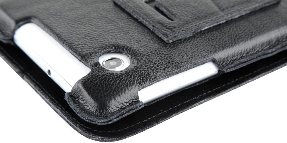 QUER Juodas dėklas, skirtas Samsung Galaxy Tab P3100