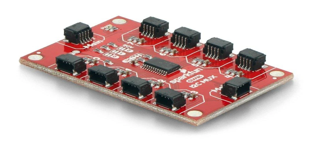 Qwiic Mux Breakout - 8 kanalų modulis su I2C multiplekseriu - TCA9548A - SparkFun BOB -16784