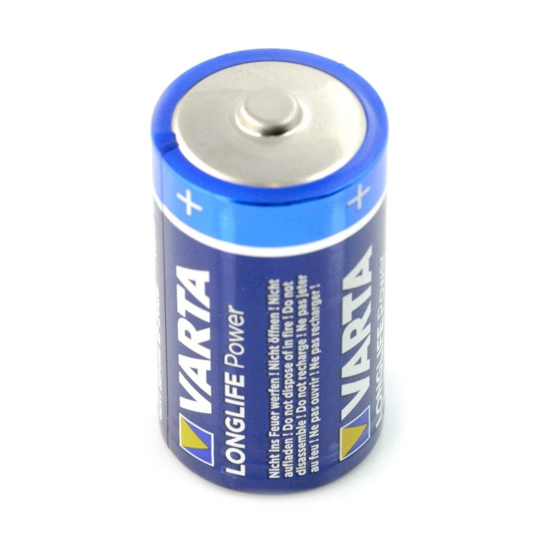 Varta D tipo baterija, mėlynas korpusas