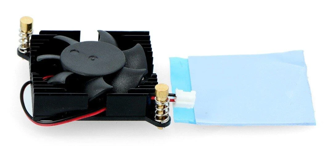 Radiatorius su ventiliatoriumi Pine64 ROCKPro64 - žemo profilio