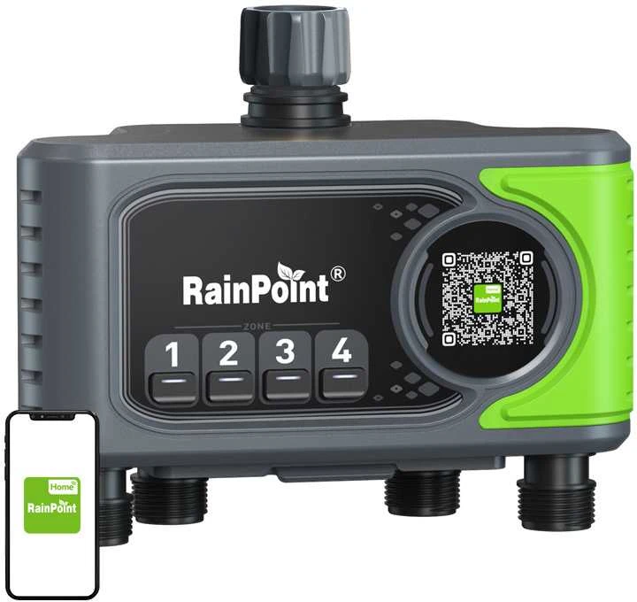 RainPoint WiFi 4-zone irrigation controller