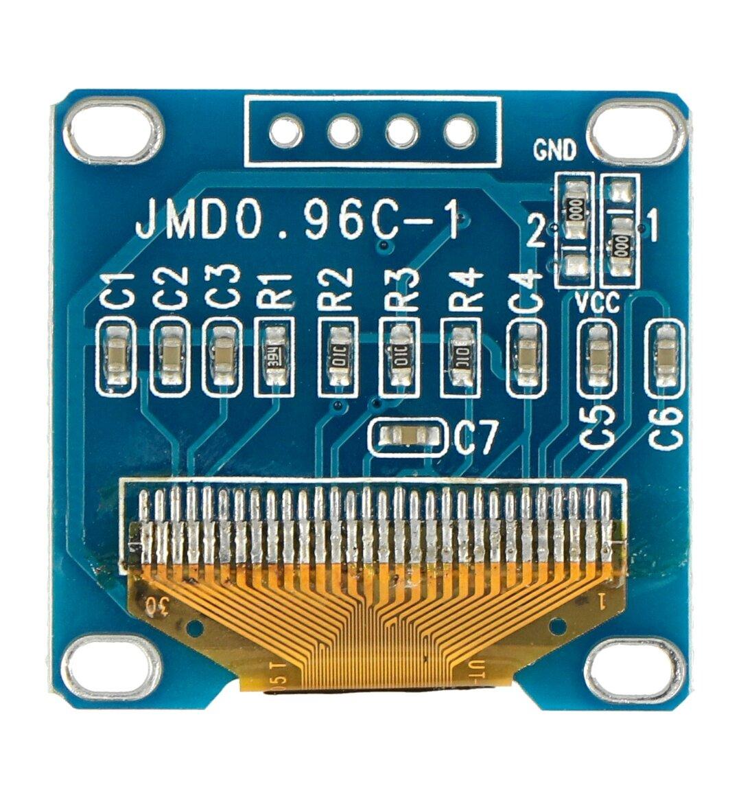 OLED ekranas - 0.96 "128x64px -" WisBlock IO "plėtinys -" Rak Wireless RAK1921