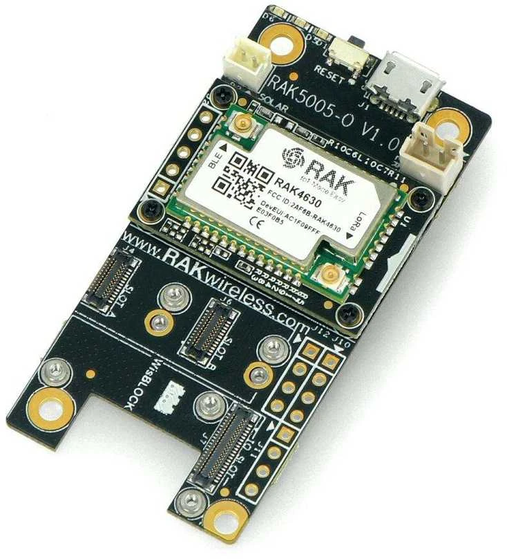 Pradedančiųjų rinkinys - WisBlock pagrindinė plokštė + WisBlock Core kūrimo modulis - Rak Wireless