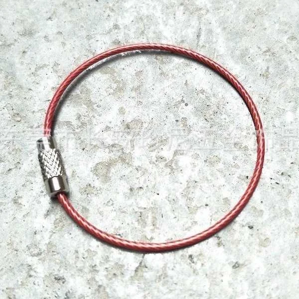 Oem Raktų pakabukas – mėlynas – Pakabukas – Prisukamas plieno raktų pakabukas – 15cm