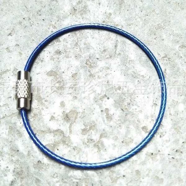 Oem Raktų pakabukas – raudonas – Pakabukas – Prisukamas plieno raktų pakabukas – 15cm