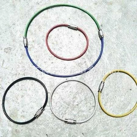 Oem Raktų pakabukas – violetinė – pakabukas – prisukamas plieno raktų pakabukas – 15 cm